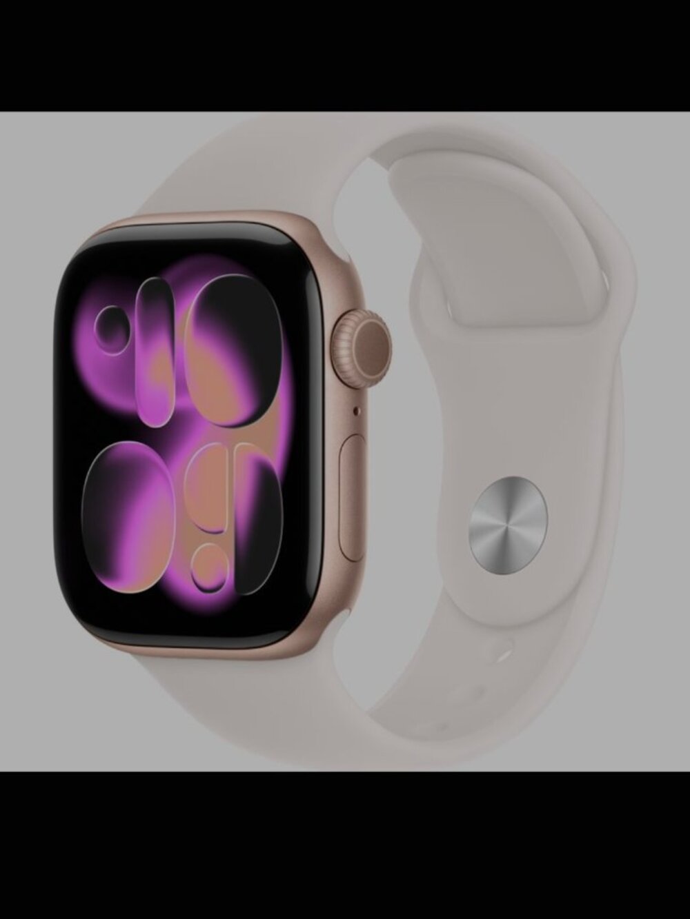Apple Watch Gen 11 Series 11 42mm Rose Gold Aluminum - Light Blush Sport Band